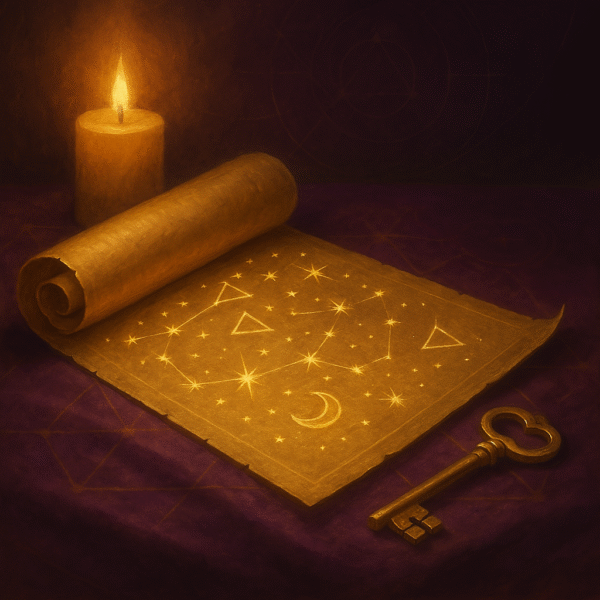 Sacred Key 33 dossier scroll – soul decryption by Master 33